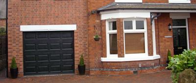 A garage conversion in Bingham, Nottingham