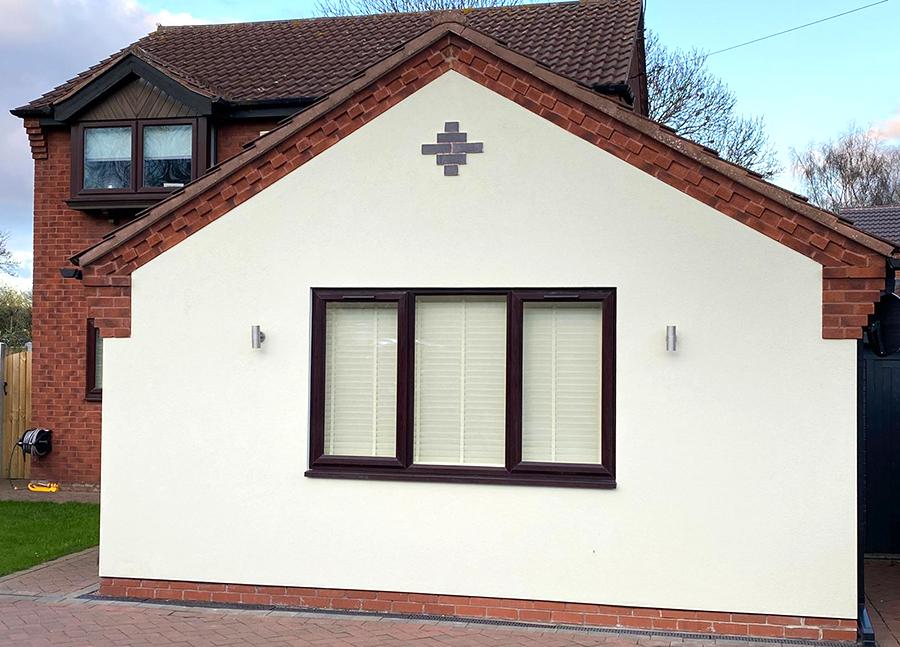 Garage conversion in Bingham